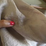 Adrianna Papell  Pleated‎ Metallic Cowlneck Dress Photo 8