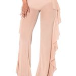 Bikini Cover Up Fringe Bottoms Pink Photo 0