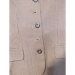 Chaus Women's Beige Houndstooth Blazer, Size 6, Tan Brown Jacket, Work Attire Photo 6