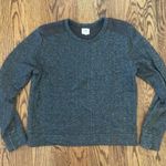 Sundry  Dark Gray Heather Crewneck Pullover Sweatshirt - Size S (2) Cozy Shoulder Photo 0