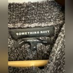 Something Navy Women’s Sweater Dress Mini Balloon Sleeves Size XS Photo 4