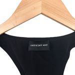 Central Park West Black Ruffle Tank Top Sz S Photo 1