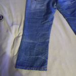 Paris Blues  Juniors Distressed Cropped Wide Leg Capri Pants Size 11 Photo 12