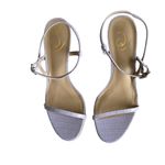 Sam Edelman Doran Misty Lilac Crocodile Strappy Heel Stiletto Sandal Size 9 Photo 1