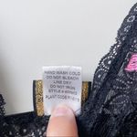 Seductivewear by Cinema Etoile Black Lace Teddy Lingerie Floral Embroidery NWT S Photo 9