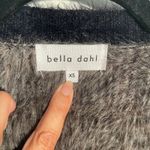 Bella Dahl  Fuzzy Camo Cardigan Sweater XS Extra Small Button Down‎ Brown Black Photo 4