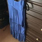Free People dress or top blue medium tiered m Photo 6