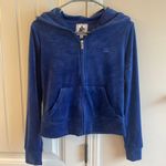 Juicy Couture Blue Velvet Jacket Photo 1