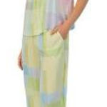 Sanctuary  Pastel Striped Rayon Pajama Pants‎ Size Small EUC Photo 0