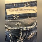 Pilcro and the Letterpress Pilcro Anthropologie Embroidered High-Rise Bootcut Denim Jeans Size 27 Photo 3