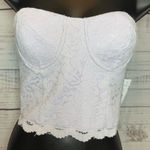 AQUA  Lavender Lace Crop Photo 0