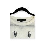 Skull Cashmere ☻︎ Skull Print Linen Short Sleeve Tee ☻︎ White ☻︎ Small ☻︎ Photo 4