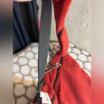 Free People Movement NWT Cabin Red Fuzzy Teddy Crossbody Bag Photo 8