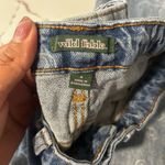 Wild Fable  Denim Blue Straight Leg Bow Jeans Photo 3