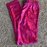 Soho Girls Fuchsia Metallic Leggings Photo 0