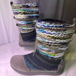 Toms  Multicolor Knit Women's Boots Photo 2