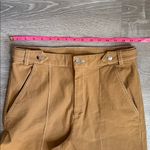 Anthropologie Maeve Contrast Stitch High-Rise Wide-Leg Pants 10 Photo 7