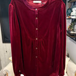 NWT Mododoc Elegant Velvet Button Photo 0