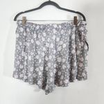 Joyspun Pajama Bottoms Set of 2 Black Star PJ Pants Gray Floral PJ Shorts Large Photo 7