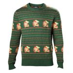 The Legend of Zelda Ugly Christmas Sweater Size M Green Size M Photo 1