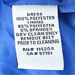 Eliza J Sleeveless Pleated Lined Exposed Back Zipper Fit And Flare Dress Size 6 Photo 3