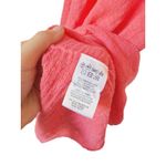 Minnie Rose Cold Shoulder Mini Dress Linen Small Pink Photo 6