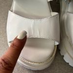 Windsor Smith Thrilled Chunky Leather Goth Whimsigoth Streetwear Sandals 7 White Photo 2