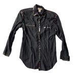 Jordan Vintage Sequin Trim Button Down Photo 2