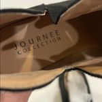 Journee Collection  Mylee Wedge Black Booties, size 12 ✔️ Photo 4