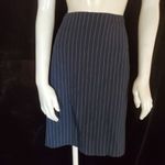 Victoria's Secret Body By Victoria Blue & White Striped Business Skirt (2) Photo 1