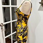 Akira  Yellow Camo Bodycon Mini
Dress Photo 4