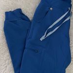 FIGS Blue Jogger Scrub Pants Size Small Photo 1