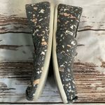 Toms FORGED IRON GREY METALLIC GRANITE FLECK FLATS Photo 5