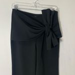 Cinq à Sept Cinq A Sept Connor Crepe Tie Front Wide Leg Pants size 6 Photo 3