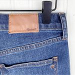 Madewell  The Slim Boyjean Raw-Hem Edition Cropped Dark Wash Denim Jeans Size 24 Photo 8