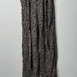 American Eagle Leopard Print Paper Bag Pants Women's Size XS High Rise Belted Photo 1