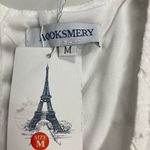 AOOKSMERY, Women’s white lace dress, Tag says M, but Hand measures XS, NWOT Photo 5