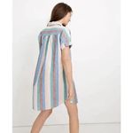 Madewell Central Linen Shirtdress in Flagstaff Stripe Size XS Photo 1