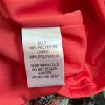 Lulus Sangria Coral Pink Tile Print Shift Dress in Multi‎ Size Extra Small Photo 6