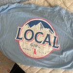 Local girl Tee shirt Blue Size L Photo 2