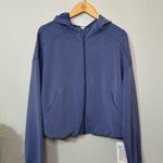 Lululemon Softstreme Full Zip Hoodie Jacket Oasis Blue 12 NWT Photo 4