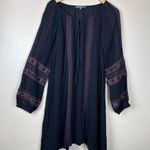 Miss Me  Embroidered Tunic Dress Size L – Embroidered Tunic Style Dress Photo 0