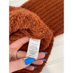 Willow and Wind Brown Ribbed Knit V Photo 6