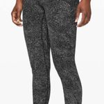 Lululemon Align Pant 28" Free Spirit Ice Grey Black Photo 0