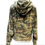 American Eagle Cozy Ever After Camouflage Velour Hoodie Sweatshirt XS Photo 4