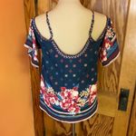 Flying Tomato sexy floral cold shoulder top Photo 8