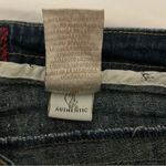 Baby Phat  Distressed 5 Pocket Ankle Snap Denim Jean 11(Juniors) Y2K Retro Bling Photo 13