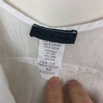 Anthropologie LEFT OF CENTER | White Asymmetrical Ruffle Gauze Top Sz XS Photo 7