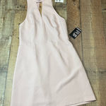 EXPRESS  Women's NEW Pink Black Lace Fully Lined Date Night Halter Dress Sz 6 Photo 0