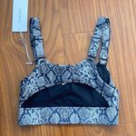 Varley Snakeprint Back Cutout Sports Bra Tank Photo 2